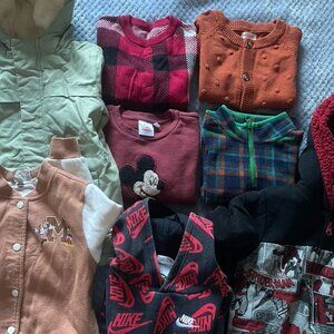 4T–5T Boys Fall Winter Clothing Bundle | Hoodies Jackets Sweaters Coats